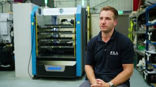 R&A Engineering Brother CubeBOX CNC Automation Cell