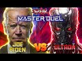 Joe Biden vs Ultron in Yu-Gi-Oh Master Duel Tournament!