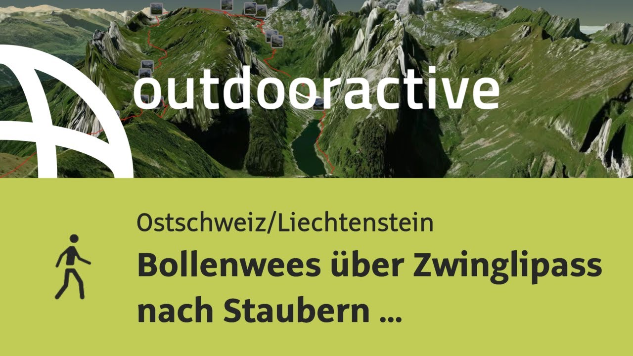 Wanderung in der Ostschweiz/Liechtenstein: Bollenwees über Zwinglipass nach ...