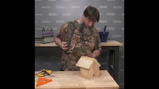 WAL-BOARD Hand Sander for Bird Houses #marshalltown #diy #tools4life @MarshalltownCompany