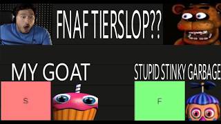 WOW! A FNAF (1-4) TIER LIST! HOW ORIGINAL! WOW! A FNAF (1-4) TIER LIST! HOW ORIGINAL!