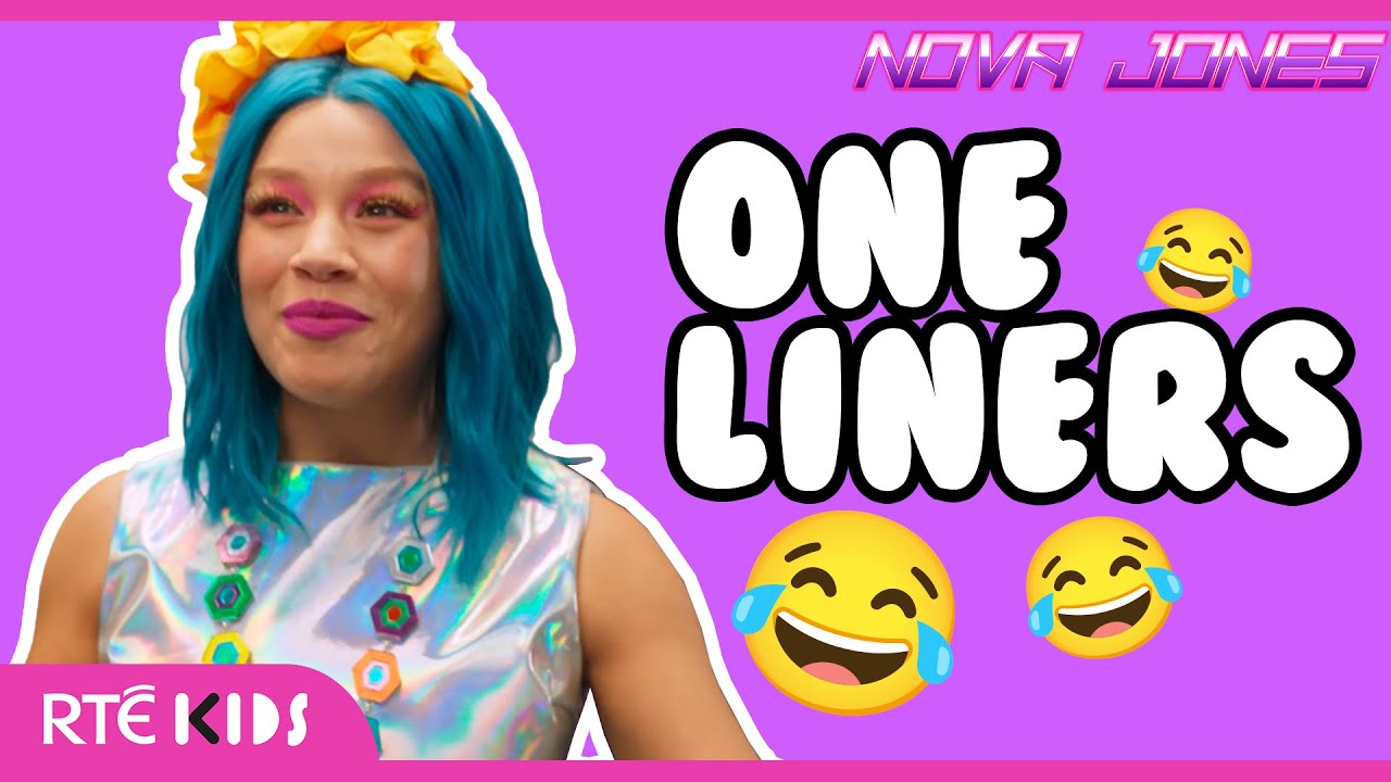 😂 Nova Jones’ BEST One-Liners! | Nova Jones | @RTÉKIDS​