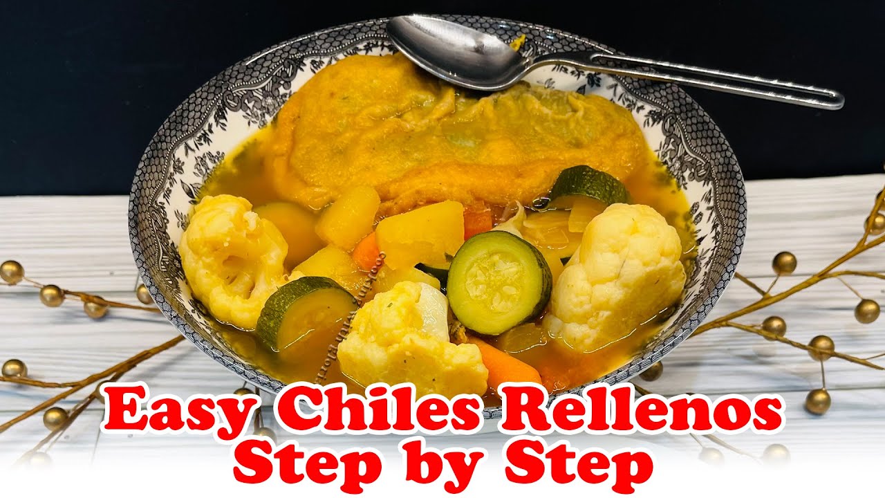 Easy Chiles Rellenos Step by Step