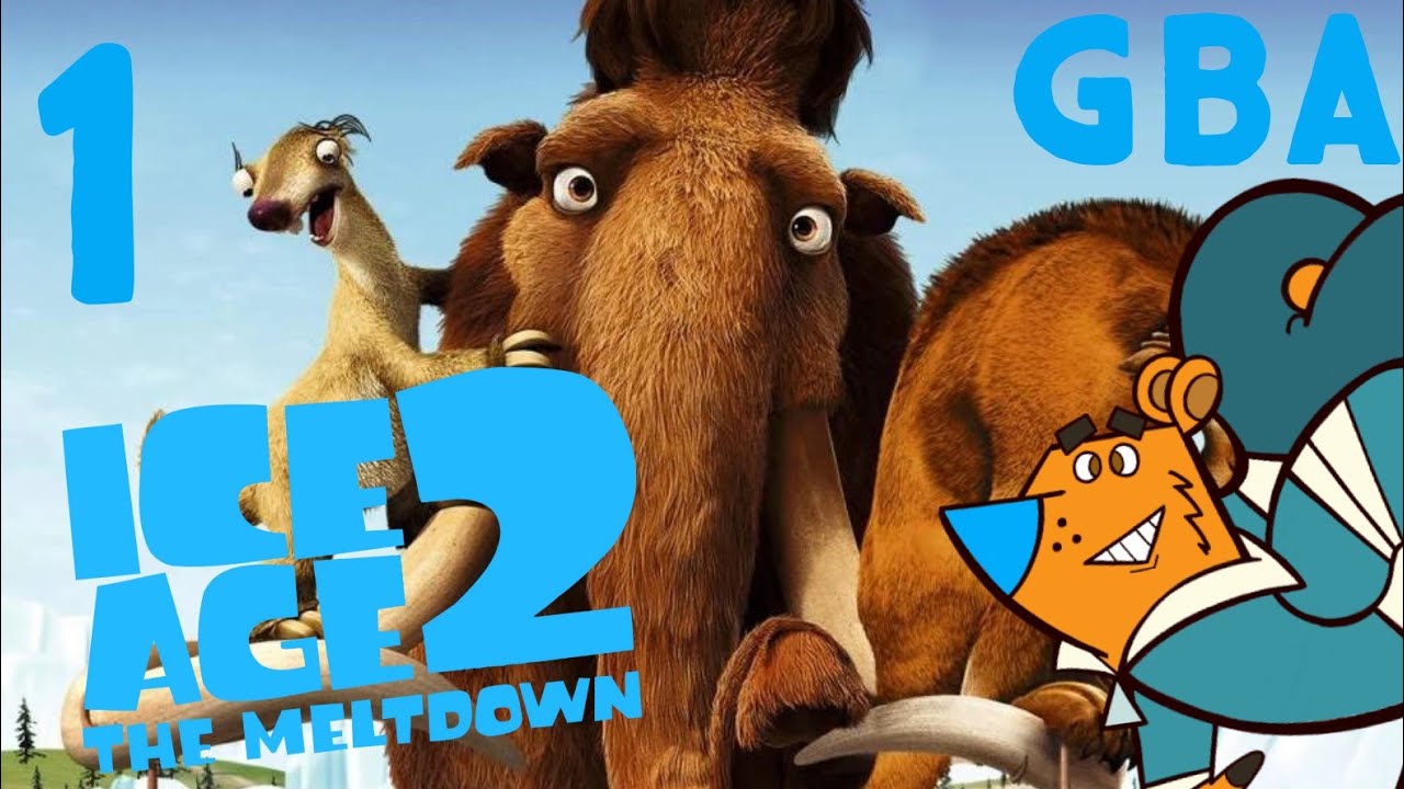 ice age 2 the meltdown , Epoka lodowcowa 2: Odwilż 🦣🧊  part 1 , odcinek 1 / (GBA)