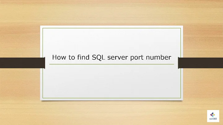  solved how to specify a port number in sql server 9to5answer