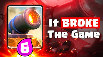 How a 6 Elixir Cannon BROKE Clash Royale