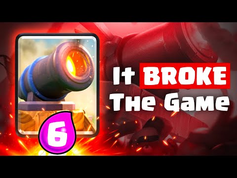 How a 6 Elixir Cannon BROKE Clash Royale