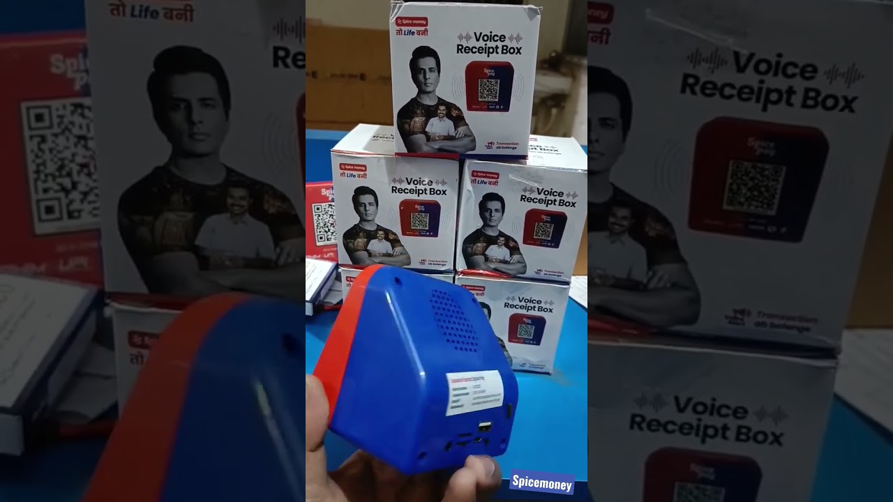 Spice Money Voice Receipt Alert Sound Box Demo💥🤩🤝