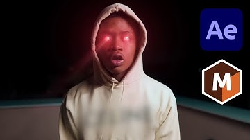 EASY GLOWING EYES EFFECT FOR MUSIC VIDEOS