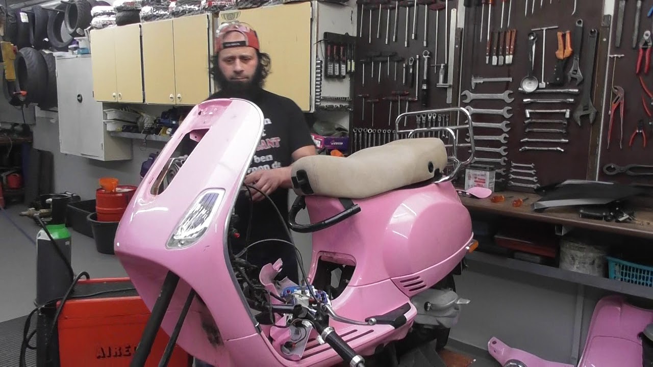 vespa contactslot vervangen deel 2