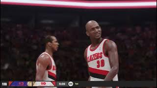 【2K26 NBA】All Time Detroit Pistons vs All Time Portland Trail Blazers