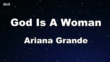 God is a woman - Ariana Grande Karaoke 【No Guide Melody】 Instrumental