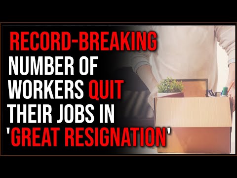 RECORD Number Of Employees QUIT In August, It Is A 'Great Resignation ...
