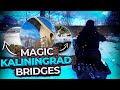 MAGIC KALININGRAD BRIDGES - Железнодорожный арочный мост через реку Красная.