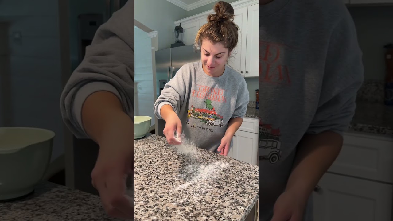 I WAS MAKING CINNAMON ROLLS…