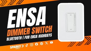 ENSA LHB-G-BD | Bluetooth dimmer wandschakelaar | Draadloze highbay bediening