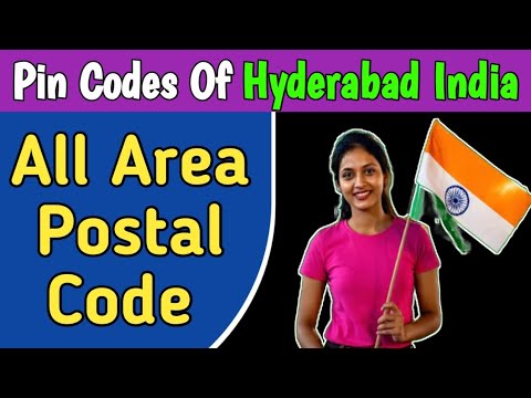 Hyderabad India pin code postal code list