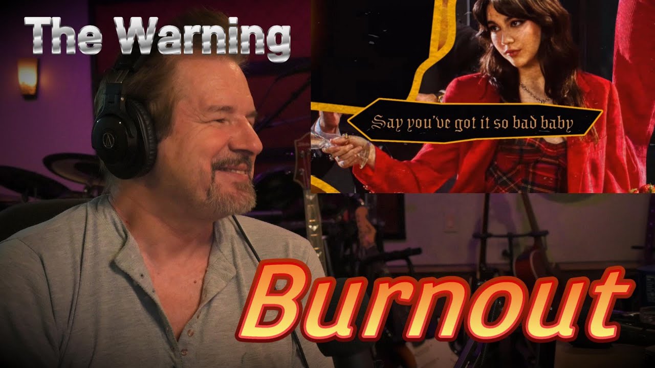 Renaissance Man Reacts to Burnout Lyric Video by The Warning