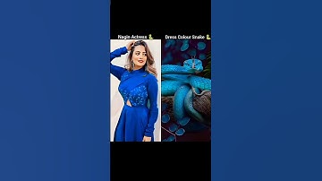 Nagin Actress 🐍 Dress Colour Snake 🐍 || #nagin #naagin #naginsong #nagindance #snake #dress #colour