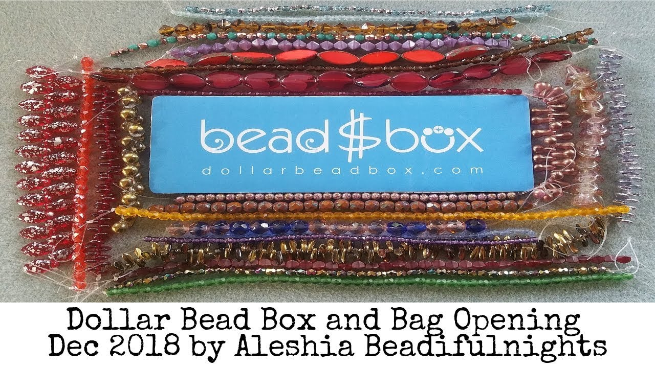 Dollar Bead Box and Bag Opening Dec 2018 YouTube