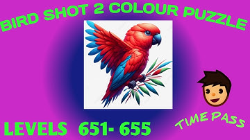 Bird sort 2 colour puzzle 🐦level 651-655#birdshort#birdsortcolorpuzzle #birdpuzzle#puzzlegame