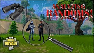 We Analyze Randoms in Fortnite: Battle Royale!