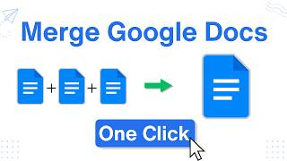 Famous How to Merge Google Docs into One | 1 Click! Wealth