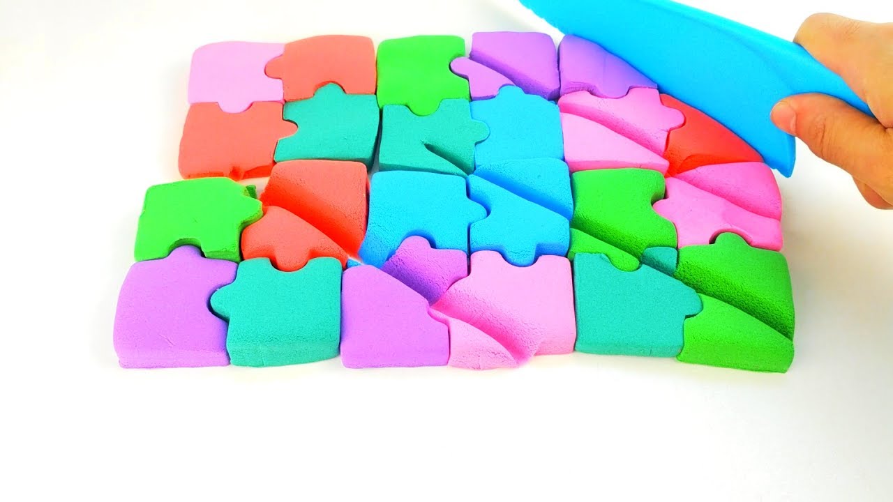 MAD MATTR RAINBOW PUZZLE SAND YouTube