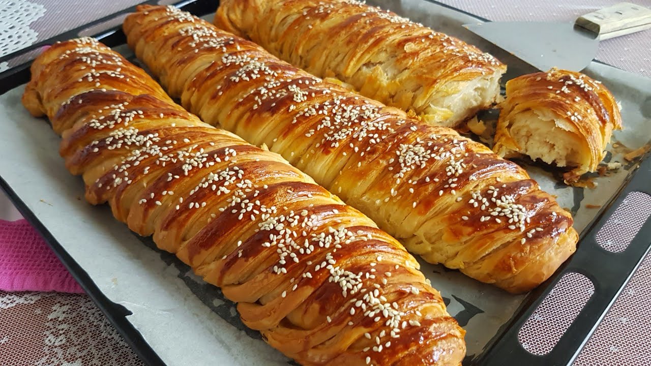 YOK BÖYLE BISEY😋😋 KAT KAT LEZZET HIC BU KADAR KOLAY OLMAMIŞTI KATMER POĞAÇA 😋✔