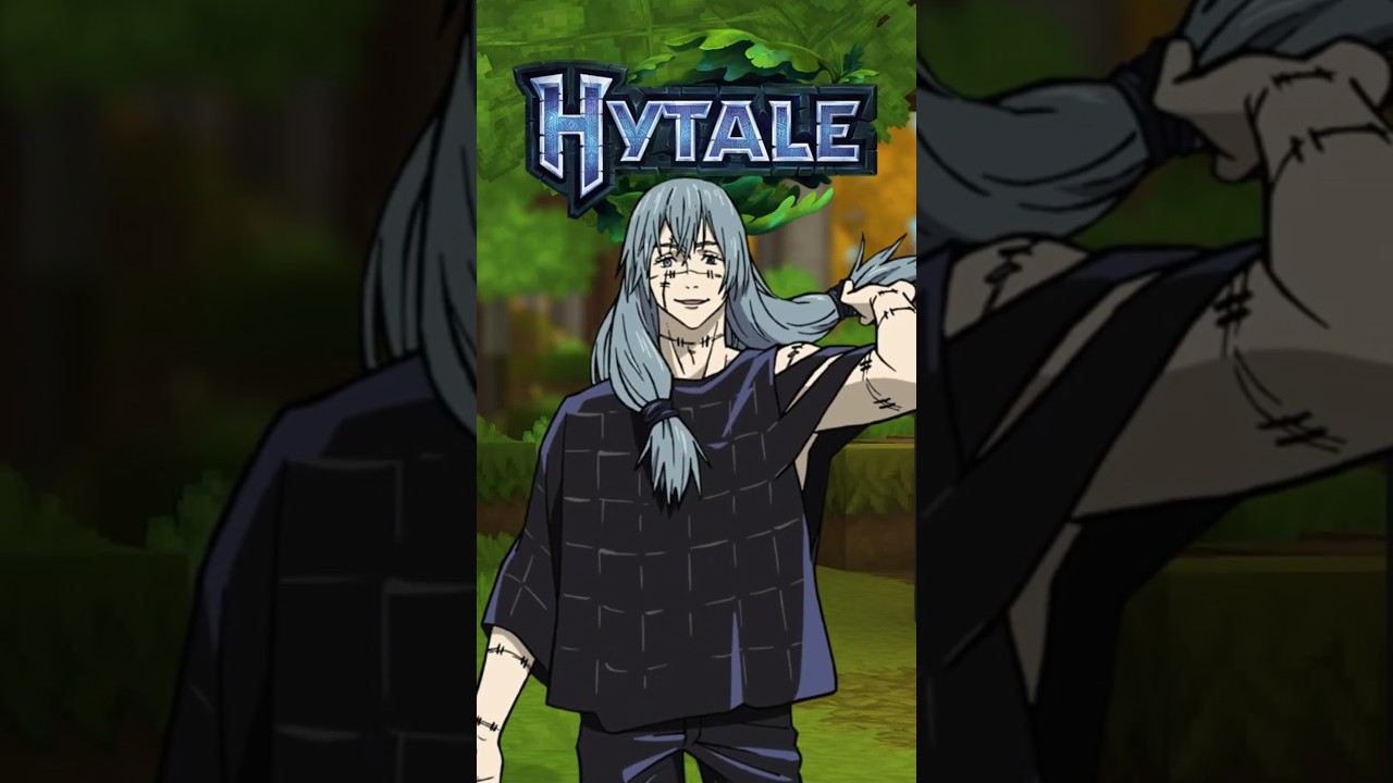 criei a skin do MAHITO no HYTALE 🫢 