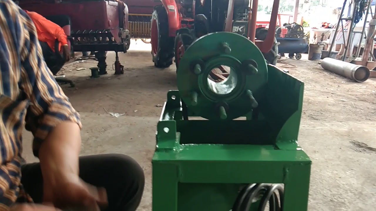 เครื่องขัดเปลือกอ้อย(วิธีเปลียนใบขัด)