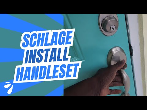 Schlage Lock Installation  A1 Lock & Key Bahamas