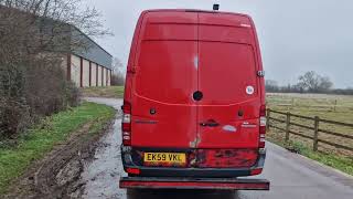 2009 Mercedes Sprinter Lwb 3 Berth Camper Van Diesel Drives Perfect 4M Mot