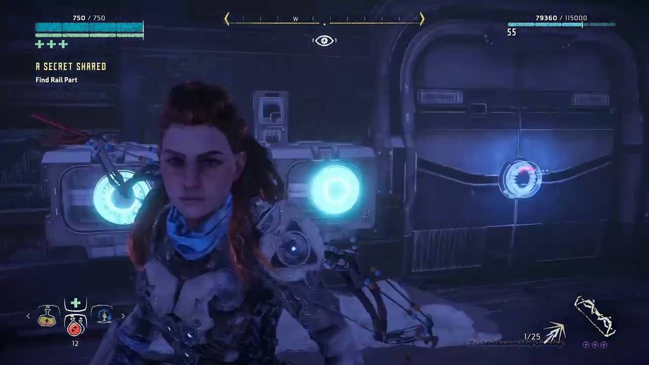 A Secret Shared //Find Rail Parts //Horizon Zero Dawn Frozen Wilds