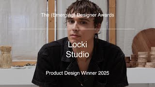 The (Emerging) Designer Awards 2025 - Locki Humphrey is the Winner of the Product Design category