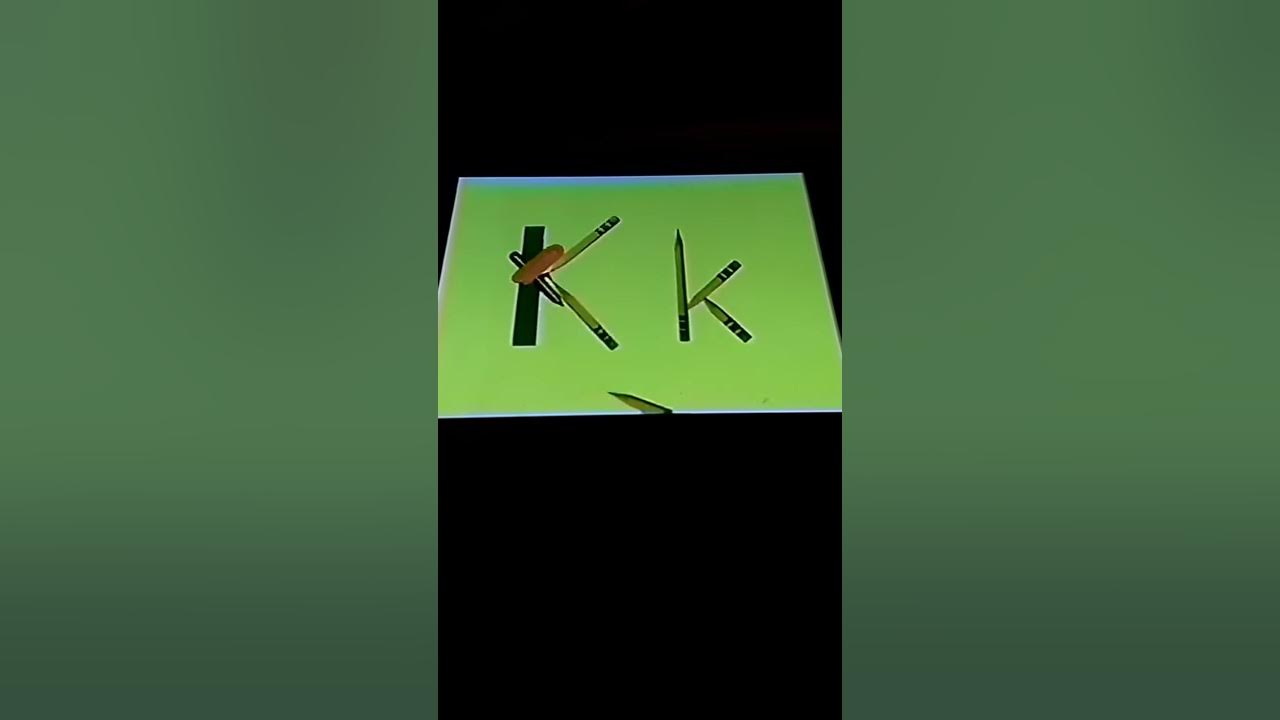 Sesame Street School Supplies K/k - YouTube