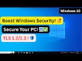 👉 Secure Your Windows 10: Enable TLS Today!Enable TLS 1.2/1.3 on Windows 10 in Seconds!💻