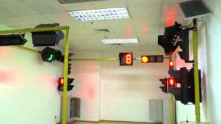 wireless solar traffic controller system