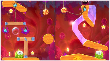 OM NOM CUT THE ROPE : MAGIC FUNNY GAME #42 | GAME ON ANDROID/IOS