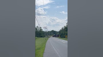 From a Distance: C40-8W trails on a manifest