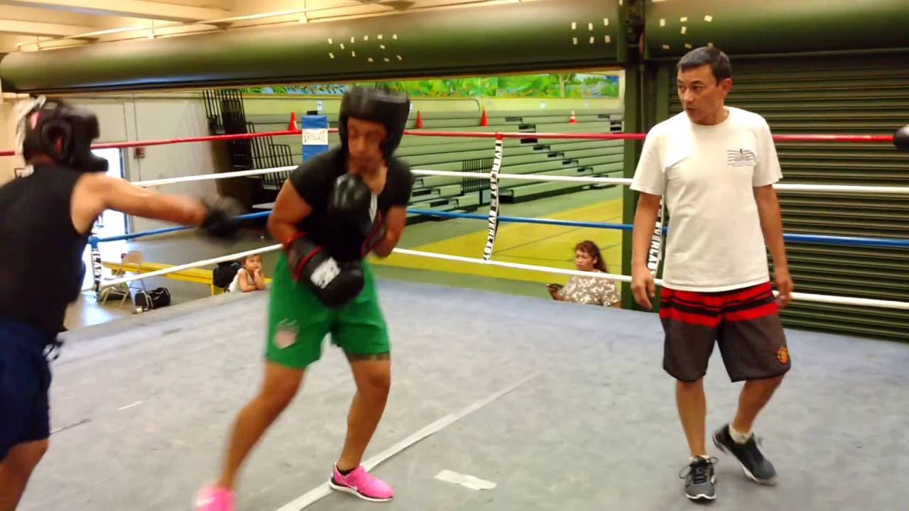 Palolo Boxing Sparring 6/13/2016 YouTube