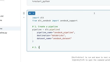 Use dlt for loading data to Databricks