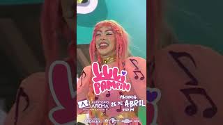 Luli Pampin en Pachuca Auditorio Explanada Arema 2026