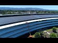 APPLE PARK June 2018 Aerial Perspective 4K