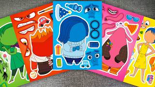 Decorating My INSIDE OUT 3 Sticker Book with Joy, Sadness, Envy, Ennui, Disgust & Friends screenshot 5