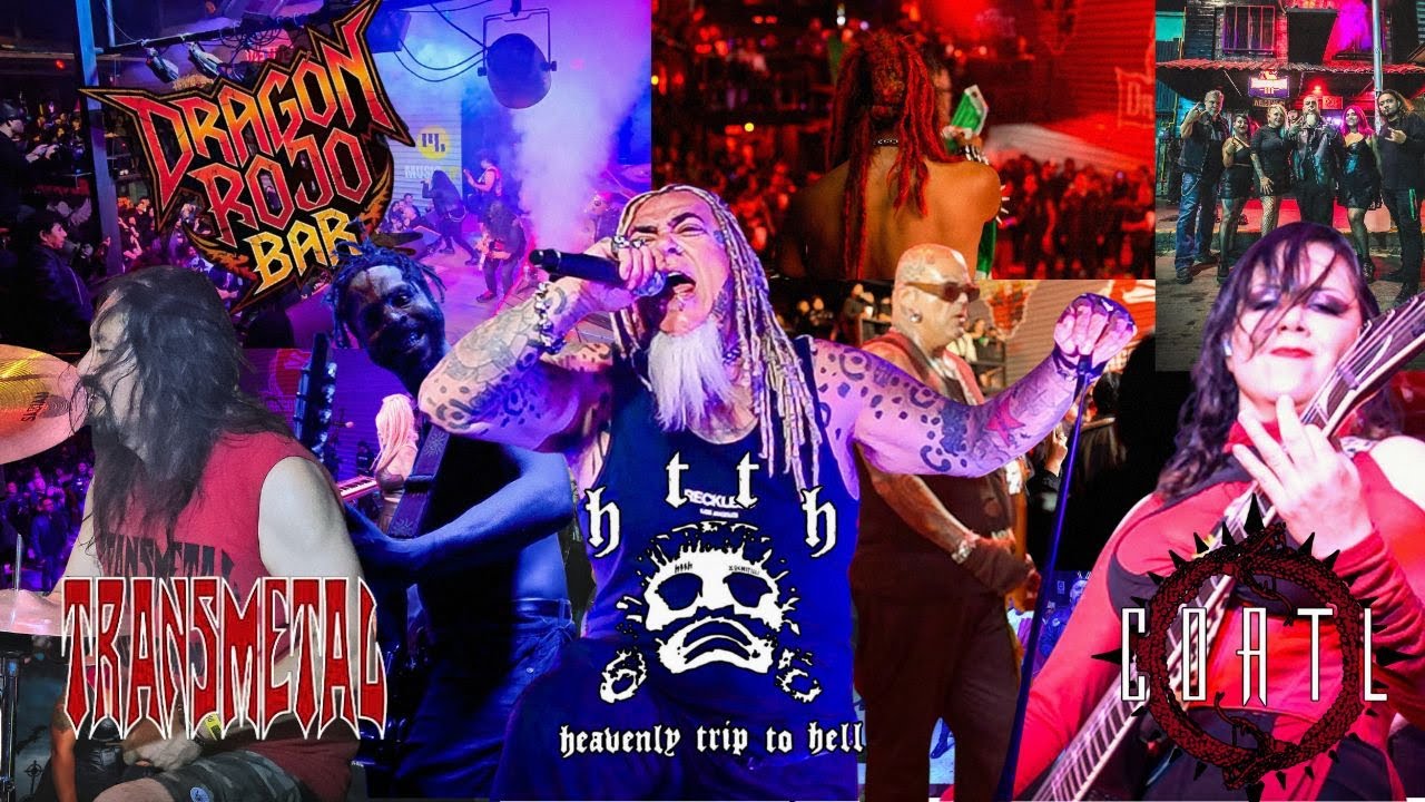 Dragon Rojo 11th Anniversary Party - Heavenly Trip to Hell, Transmetal,  & COATL