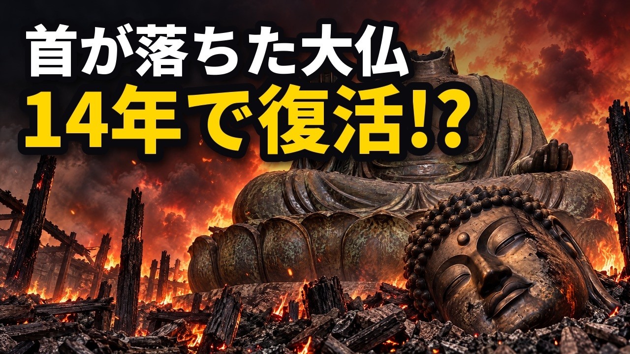 The Todai-ji Great Buddha Hall Burned Twice and Rose Three Times
