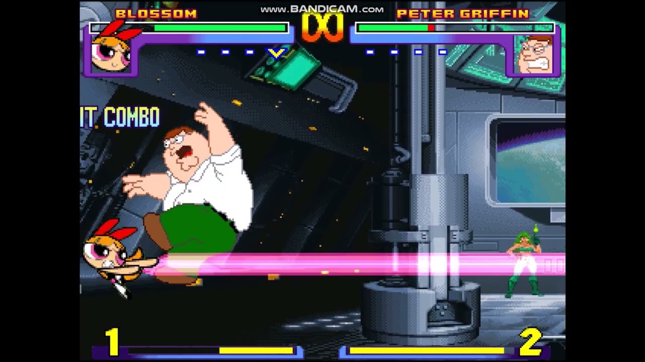 MUGEN ULTIMATE ALL-STAR Z 2: BLOSSOM VS PETER GRIFFIN