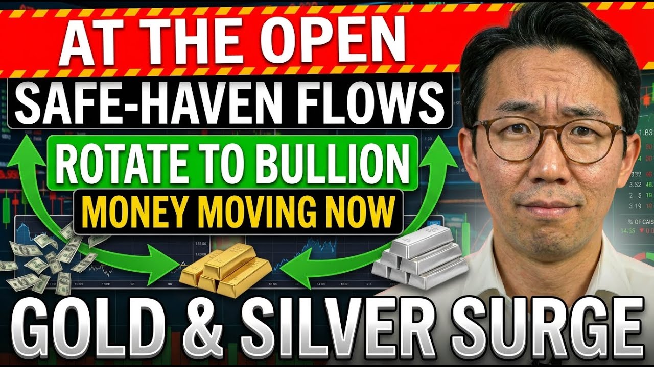 At the open: safe-haven flows rotate back into bullion