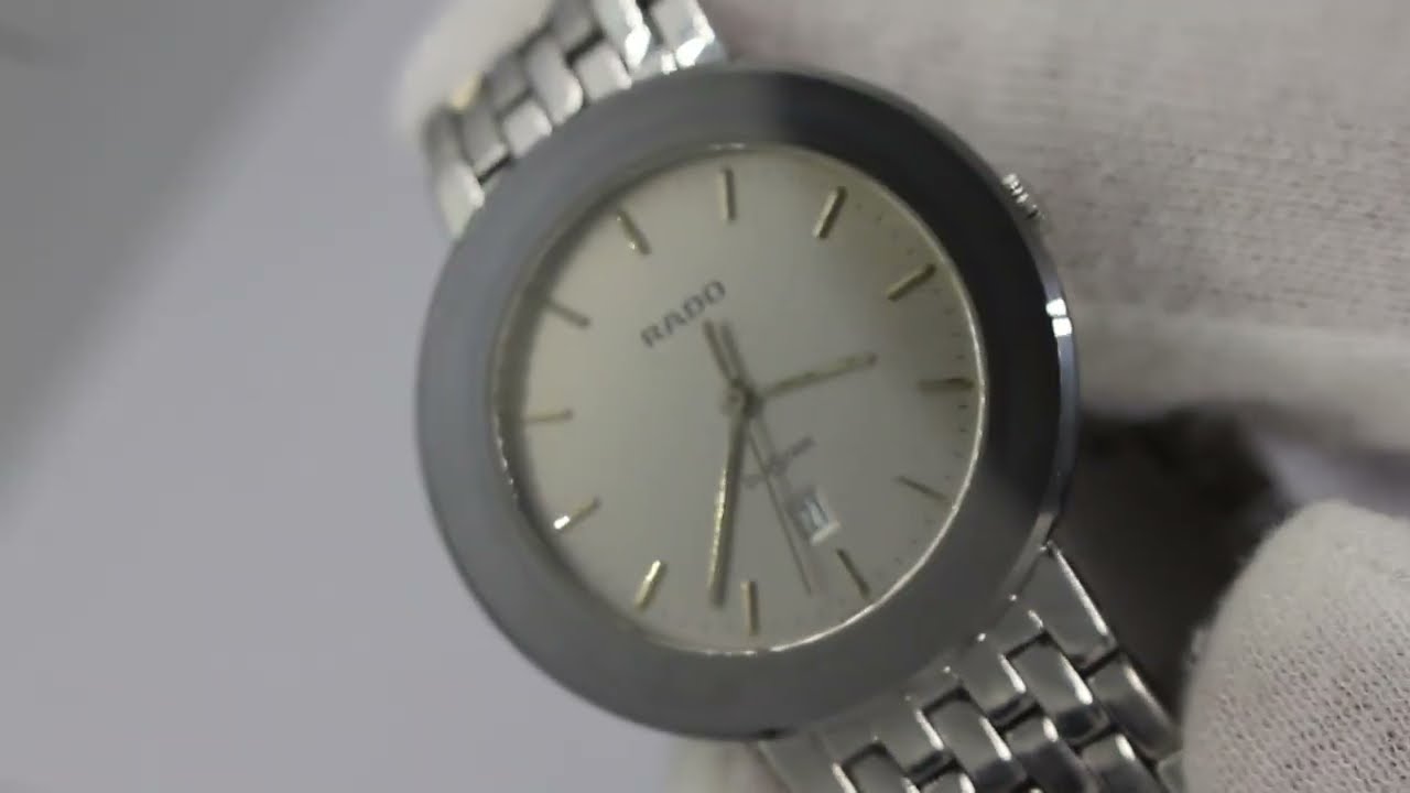 Scratchproof Rado Diastar 35.5mm Tungsten Carbide Bezel 152.0341.3 04154 Watch